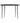 House Doctor Skrivebord Eda Sort marmor