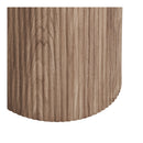 House Nordic - Athens Hjørnebord – Hvid Keramikplade, Ø45 x 50 cm