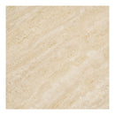 Annecy Spisebord, keramisk bordplade/stål, travertin/sand, Ø120x76 cm