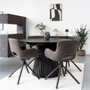 Osaka Spisebord fra House Nordic i sort - billede 7
