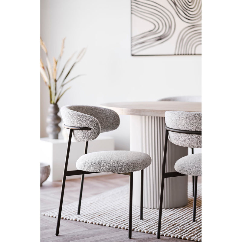 House Nordic - Solva Spisebord, natur/sand, 100×220×75cm