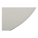 House Nordic - Riva Spisebord Rundt, Sand MDF/Stål - Ø120 x 75 cm