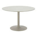 House Nordic - Riva Spisebord Rundt, Sand MDF/Stål - Ø120 x 75 cm