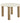 Fondi Spisebord fra House Nordic i sand / Brun