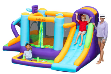 Doctor Dolphin - Hoppeborg, Jump n'Fun, 2,80×3,70×1,85m inkl. Blæser
