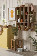 Ib Laursen - Høkerreol t/væg m/12 rum UNIKA, 87,5x100x18cm