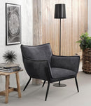 Calgary loungestol, mørkegrå, 83x79x82cm