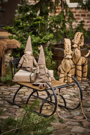 Ib Laursen - Julebuk m/brunt bånd og skæg, H63cm