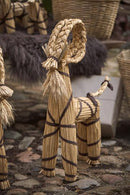 Ib Laursen - Julebuk m/brunt bånd og skæg, H63cm