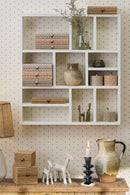 Ib Laursen - Væghylde m/forskellige rum UNIKA , hvid H60,5 cm