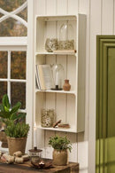 Ib Laursen - Væghylde m/3 hylder UNIKA, hvid, 40x90x12cm