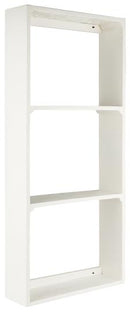 Ib Laursen - Væghylde m/3 hylder UNIKA, hvid, 40x90x12cm