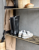 House Doctor - Tæppe, Monta, Sort, Natural, 83x28 cm