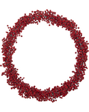 House Doctor Krans Winter Rød