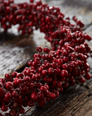 House Doctor - Krans, Winter, Rød, Ø33 cm