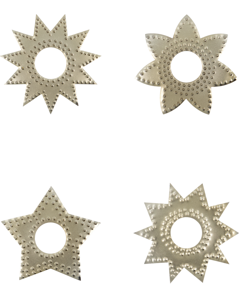 House Doctor Ring til stearinlys Ring Antik champagne sølv finish