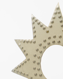 House Doctor - Ring til stearinlys, Ring, Antik champagne sølv finish