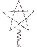 House Doctor Juletræsstjerne Connect Antik kobberfinish