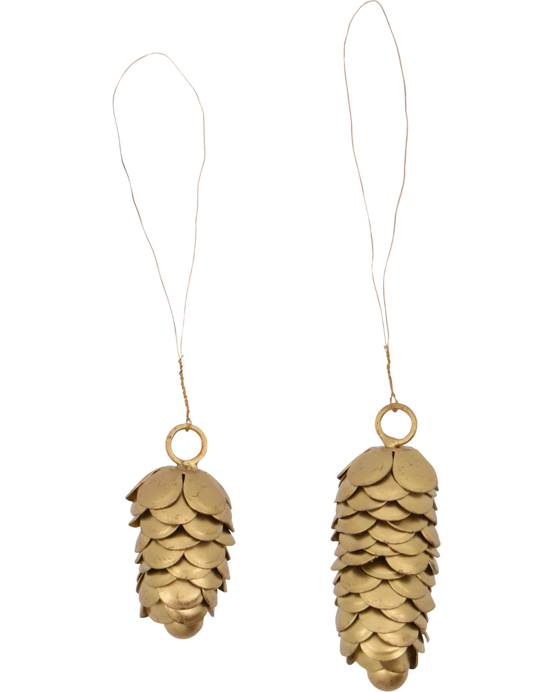 House Doctor Julepynt Cone Guld