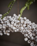 House Doctor - Krans, Winter, Hvid, Ø23 cm