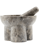 House Doctor Morter m. støder Kulti Grå Brun