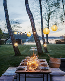 House Doctor - Lampeskærme til lyskæde, Soni, Sand, 10 stk.