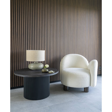 House Nordic - Boavista Sofabord - Mørkebrun - Ø80cm - Bolig og Haven