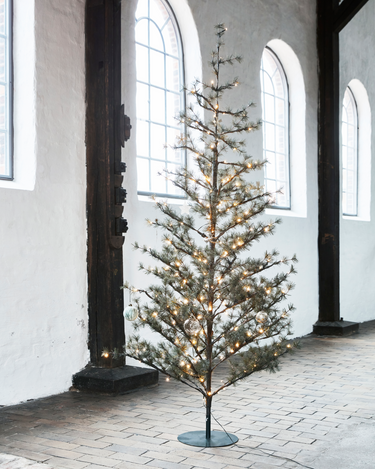 House Doctor - Juletræ med LED, Pin, Natur H220 cm