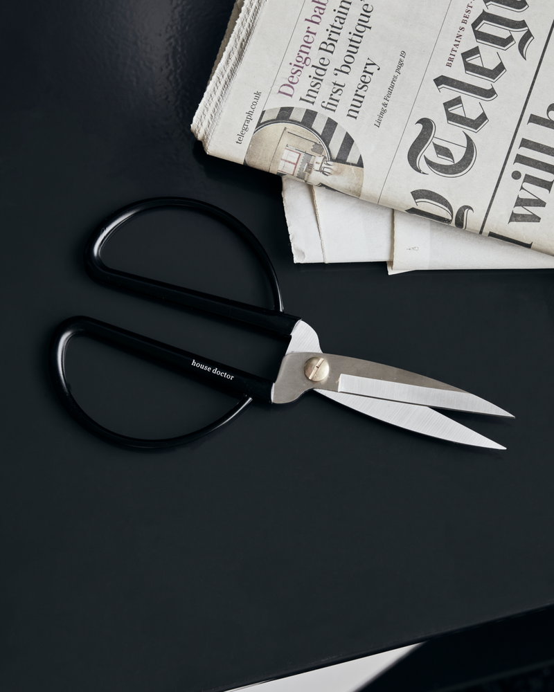 House Doctor - Saks, Shears, Sort, Sølv, L18,9 cm