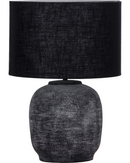 House Doctor Bordlampe inkl. lampeskærm Tahi Sort