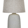 House Doctor Bordlampe inkl. lampeskærm Tana Råhvid