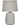House Doctor Bordlampe inkl. lampeskærm Tana Råhvid