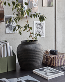 House Doctor - Urtepotte, Hafa, Grå, Brun, H31,5 cm