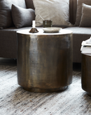 House Doctor - Sofabord, Rota, Antik messing, H50 cm