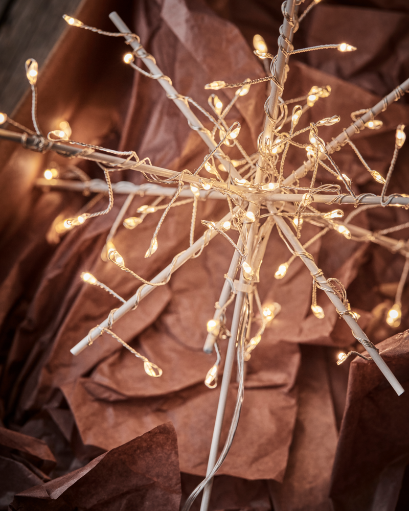 House Doctor - Top star w. LED, Glow, Hvid