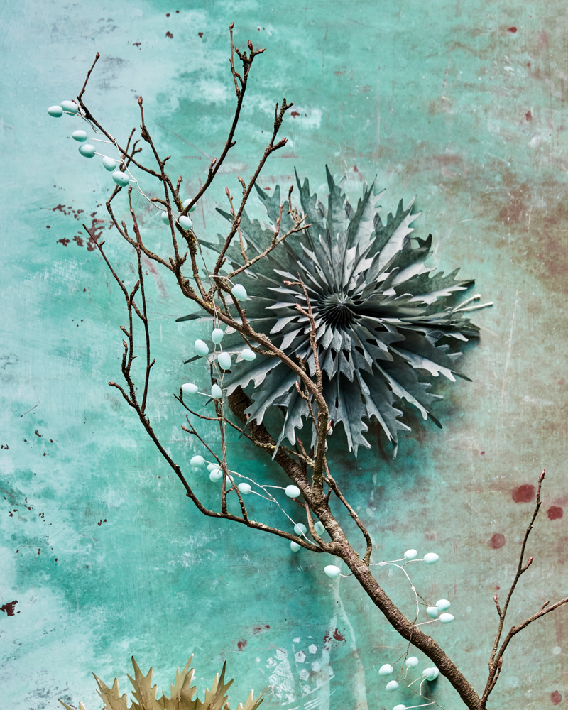 House Doctor - Lyskæde, Cher, Turkis, Sølv 100 LED lys