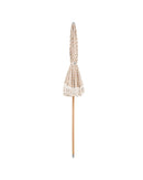 House Doctor Umbra Strandparasol Sand – Ø190 cm med frynser