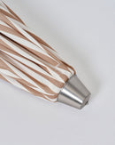 House Doctor Umbra Strandparasol Sand – Ø190 cm med frynser