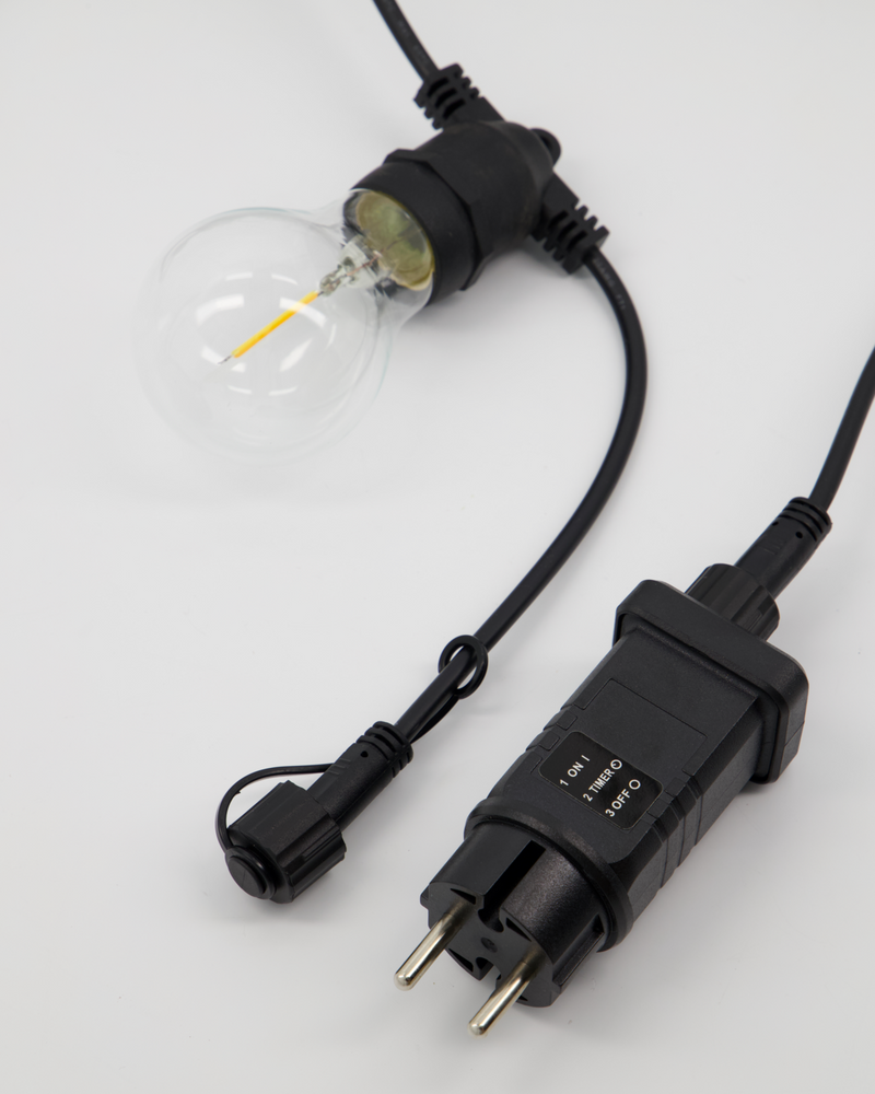 House Doctor - Lyskæde, Light, Sort