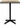 House Doctor Cafe bord Stripe Støvet rose Beige