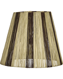 House Doctor Lampeskærm Rafi Natur Brun