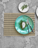 House Doctor - Dækkeserviet, Fica, Sort, Natural, 4 stk.