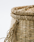 House Doctor - Opbevaringskurv, Isa, Natur Ø23 cm