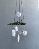 House Doctor - Papirsophæng, Fold, Hvid, 12 stk.