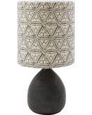 House Doctor Bordlampe Flores Sort