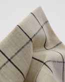 House Doctor - Dug, Join, Sort, Råhvid 260x150 cm