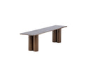 Venture Home Olivia Dining Bench 40x180x45 cm  - Mocca / - Bolig og Haven
