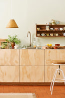 Ib Laursen - Væghylde m/2 hylder 16 rum UNIKA,95x31x12cm