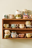 Ib Laursen - Væghylde m/2 hylder 16 rum UNIKA,95x31x12cm