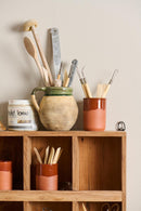 Ib Laursen - væghylde m/12 rum m/forkant UNIKA, 60x60x12cm